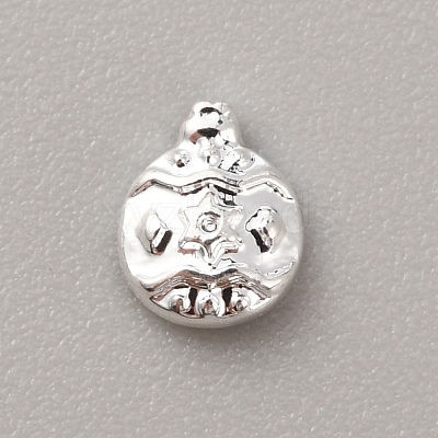 Christmas Theme Alloy Cabochons DIY-WH0430-074L-S-1