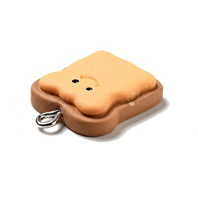 Opaque Resin Pendants LS-X-RESI-G043-D01-1