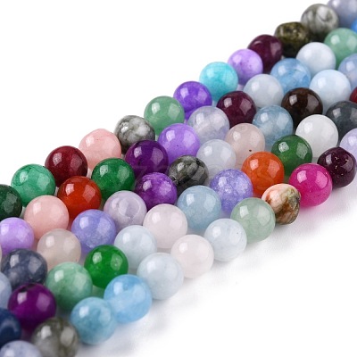 Natural White Jade Beads G-J390-C01-05-1