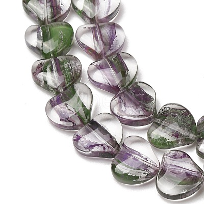 Transparent Handmade Lampwork Beads LA-CBAF0C8-01G-1