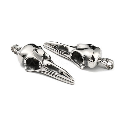 304 Stainless Steel Big Pendants STAS-H365-16-1
