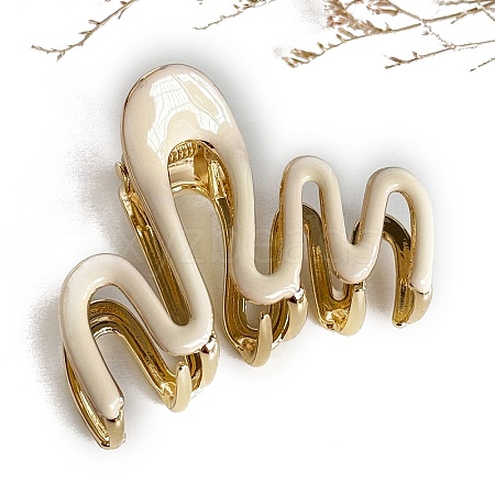 Alloy Enamel Claw Hair Clips PW-WG5535B-06-1