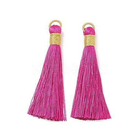 Polyester Tassel Pendants FIND-I009-D02-1