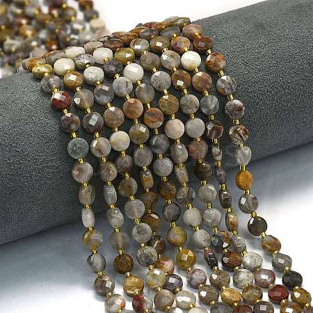 Natural Gobi Agate Beads Strands G-K389-B72-01-1