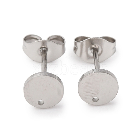 304 Stainless Steel Stud Earring Findings STAS-H436-21P-04-1