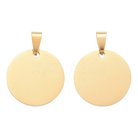 Ion Plating(IP) 304 Stainless Steel Pendants STAS-I311-05A-G-1