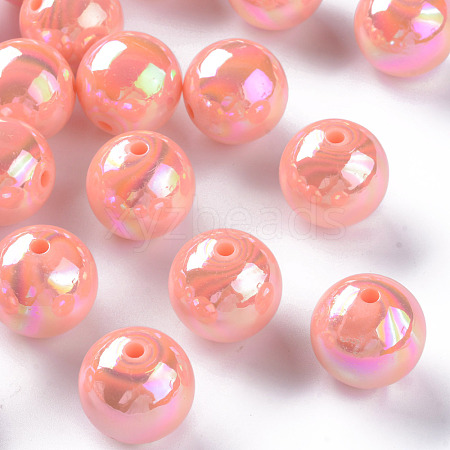 Opaque Acrylic Beads MACR-S370-D20mm-SS2109-1