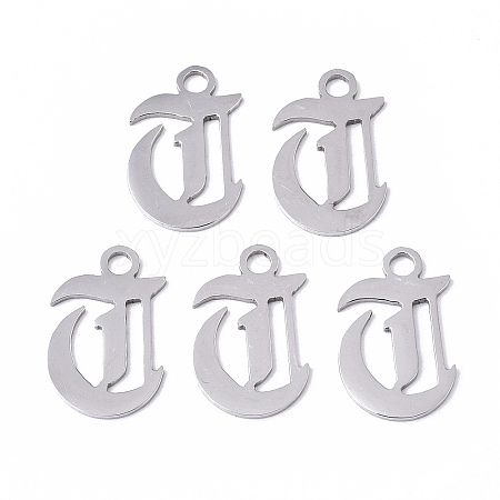 Tarnish Resistant 201 Stainless Steel Pendants STAS-N091-40T-1