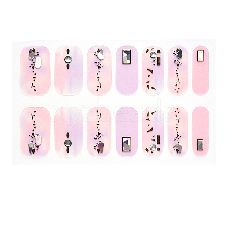 Full Cover Nombre Nail Stickers MRMJ-S060-ZX3370-1