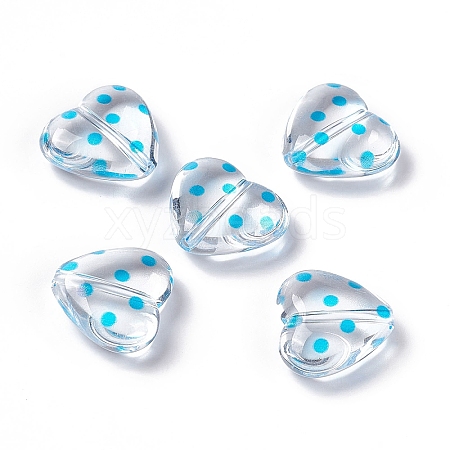 Transparent Acrylic Beads OACR-C009-05G-1