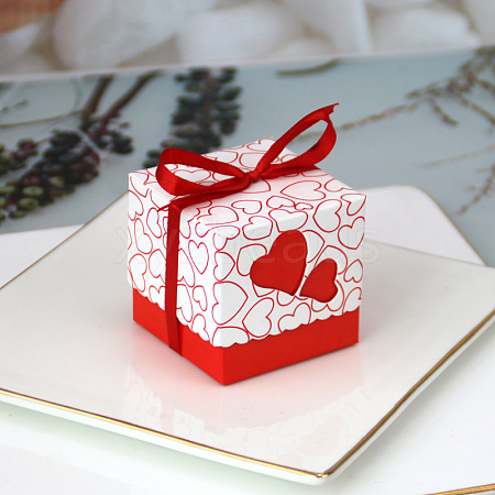 Square Foldable Creative Paper Gift Box PAAG-PW0001-097A-1