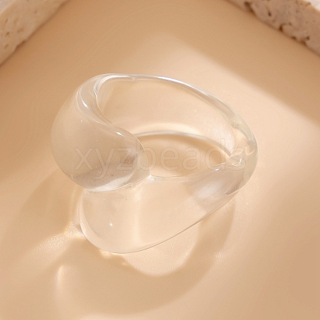 Resin Finger Rings for Women PW-WGFA8AA-12-1