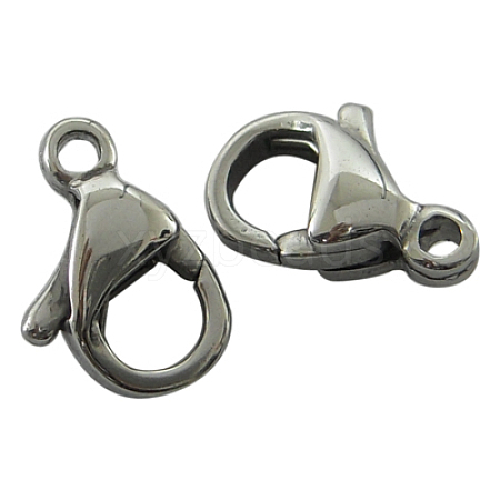 Tarnish Resistant 316 Surgical Stainless Steel Lobster Claw Clasps 316-XX01-1