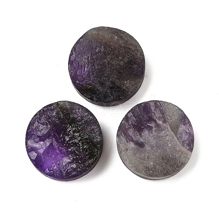 Natural Amethyst Cabochons G-K338-39D-01-1