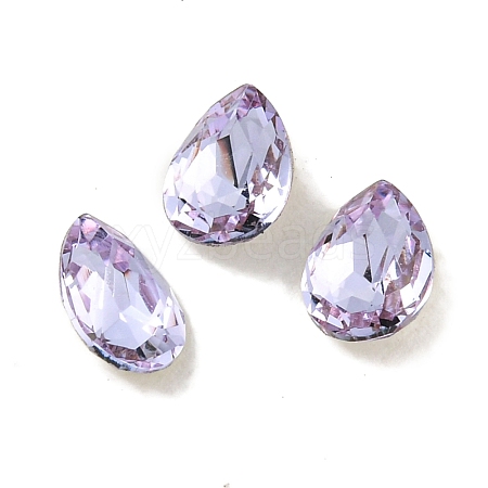 Glass Rhinestone Cabochons RGLA-L029-19B-371-1