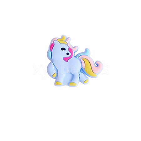 Unicorn Silicone Focal Beads FIND-SZC0015-176-1