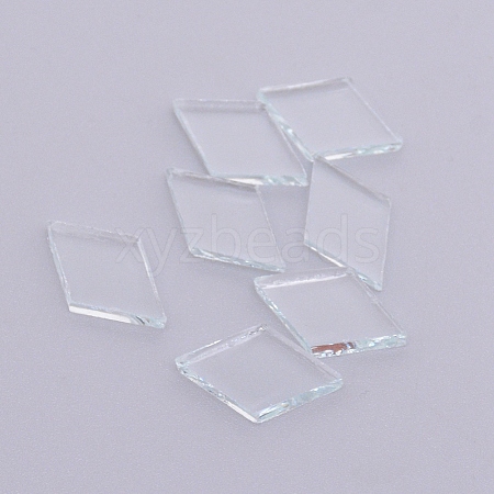 Glass Cabochons GGLA-WH0126-47D-1