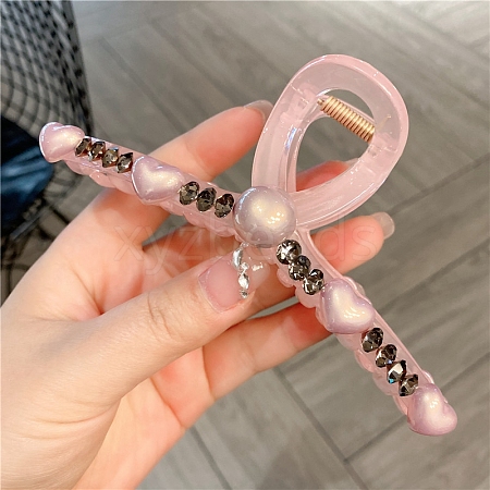 Plastic Claw Hair Clips for Women Girl PW-WG492F2-01-1