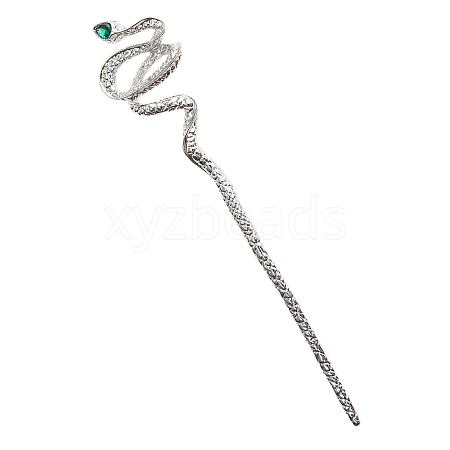 Alloy Rhinestone Hair Sticks LS-PW-WG73999-03-1