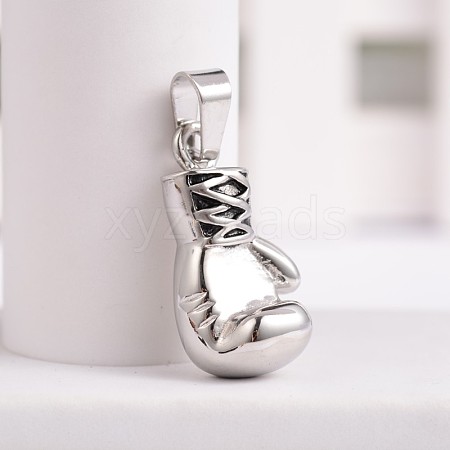 304 Stainless Steel Pendants STAS-H061-05AS-1