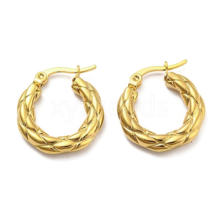 PVD Vacuum Plating 304 Stainless Steel Hoop Earrings for Women EJEW-Q772-08G-1