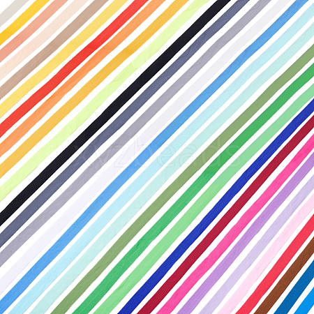 30Pcs 30 Colors Nylon Ribbons SRIB-ME0001-18B-1