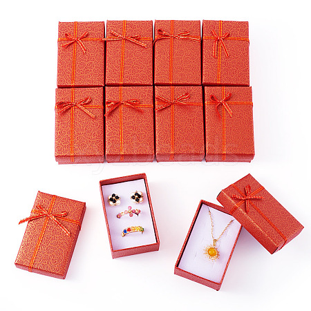 Cardboard Jewelry Set Packaging Boxes CON-TAC0008-03E-1