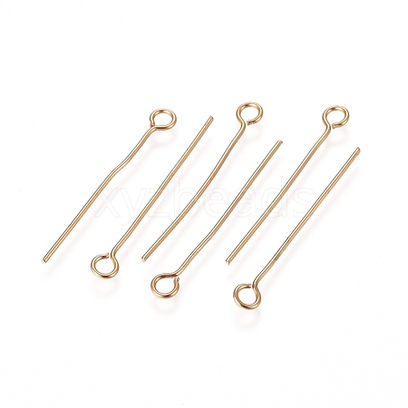 304 Stainless Steel Eye Pins STAS-L238-005G-G-1