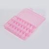 Plastic Removable Bead Containers CON-WH0070-84D-2
