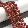 Natural Strawberry Quartz Beads Strands G-M443-B04-02-2