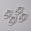 Tibetan Style Alloy Pendants TIBEP-WH0002-02AS-2