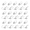 Unicraftale 40Pcs 304 Stainless Steel Leverback Earring Findings KK-UN0043-44-1