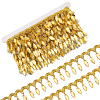 Polyester Lace Ribbon with Plastic Charms Tassel OCOR-WH0078-202B-01-1