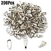 200Pcs Iron Snap on Bails IFIN-YW0003-74P-1