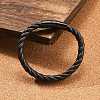 Ion Plating(IP) Braided Microfiber Leather Cord Bracelets for Men BJEW-Z081-13EB-01-2