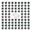 100Pcs 8mm Natural Indian Bloodstone Beads DIY-LS0002-23-2