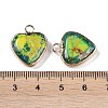 Dyed Synthetic Imperial Jasper Pendants G-P529-08G-06-3