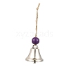 Iron Bell Hanging Ornaments HJEW-JM02461-1