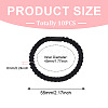 Polyester Hair Accessories OHAR-TADJ0099-01-4