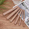 6Pcs 3 Styles Wooden Sticks WOOD-OC0003-85-5