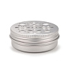 Aluminium Shallow Round Tins LS-AJEW-WH0258-141C-1