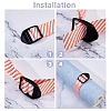 100Pcs 6 Styles POM Plastic Ladder Lock Slider Buckles FIND-FH0016-64-5