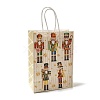 Christmas Nutcracker Kraft Paper Bags ABAG-B006-03F-2