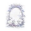 20Pcs 10Styles Flowers and Mirrors Paper Scrapbook Stickers DIY-I113-06F-3