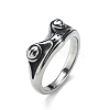 Titanium Steel Frog Finger Rings PW-WGF4234-08-1