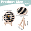 Round Wooden Ring Display Easels RDIS-WH0032-005A-2