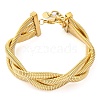 304 Stainless Steel Bracelet for Women BJEW-U009-04G-02-2