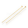 Brass Flat Head Pins KK-G331-11-0.7x40-4