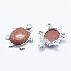 Synthetic Goldstone Pendant G-G759-B17-2