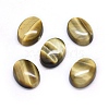 Natural Tiger Eye Cabochons G-O175-16B-1